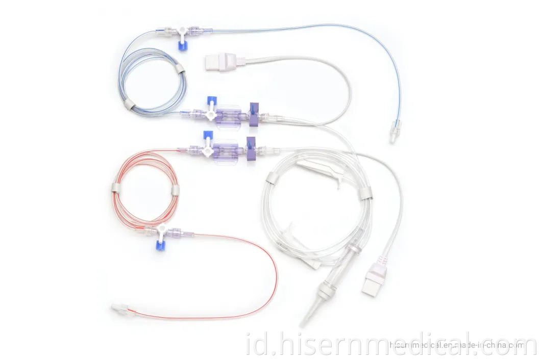 Produk Instrumen Medis China Factory Single Lumen Disposable Blood Pressure Transduser